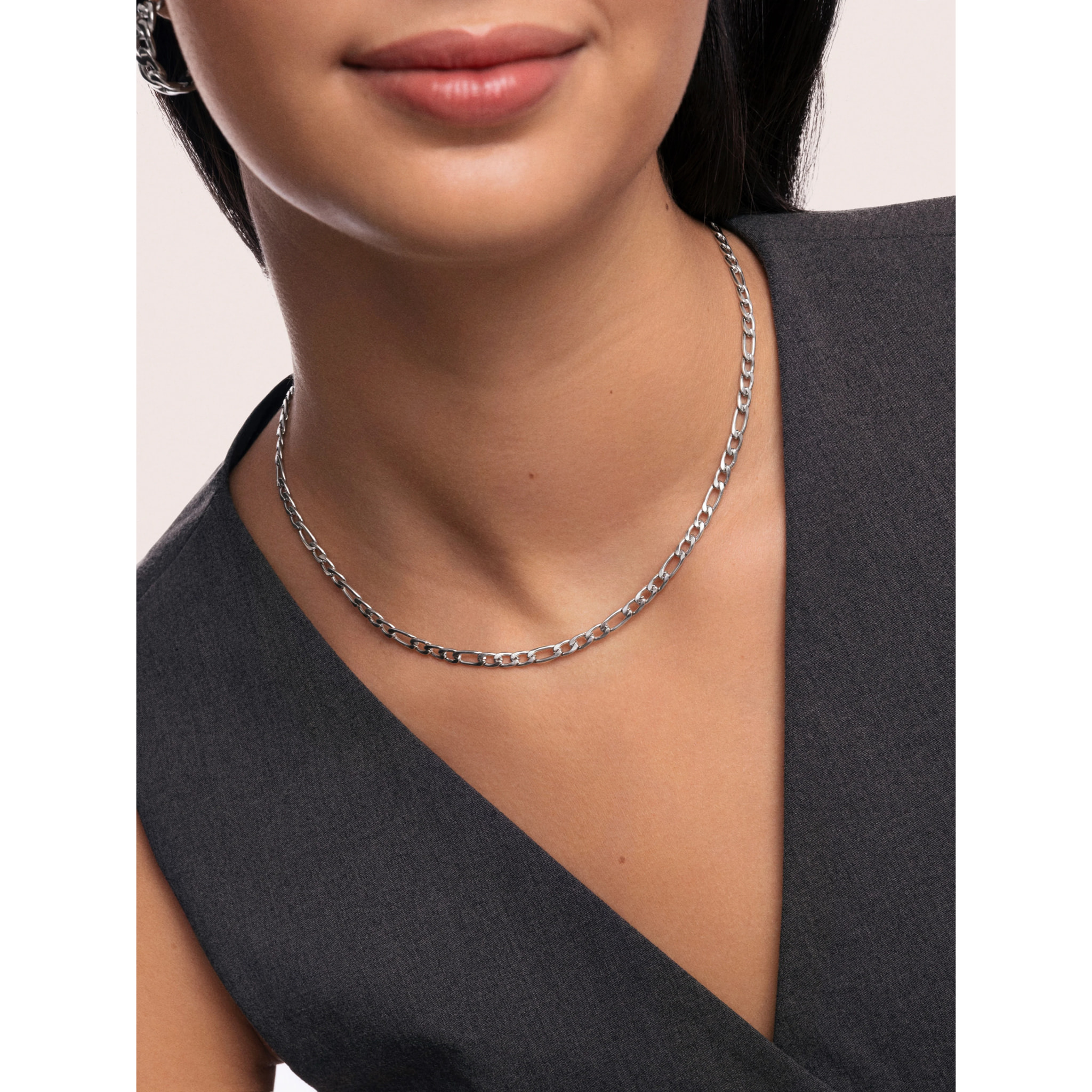 Collana Figaro in Acciaio