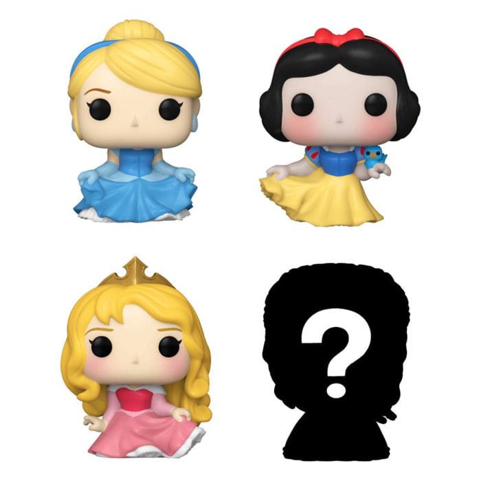 Disney Princesses Bitty Pop! Vinile Figura 4-pack Cinderella 2,5 Cm Funko