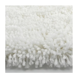Tapis de bain rond microfibre HIGHLAND Blanc Spirella