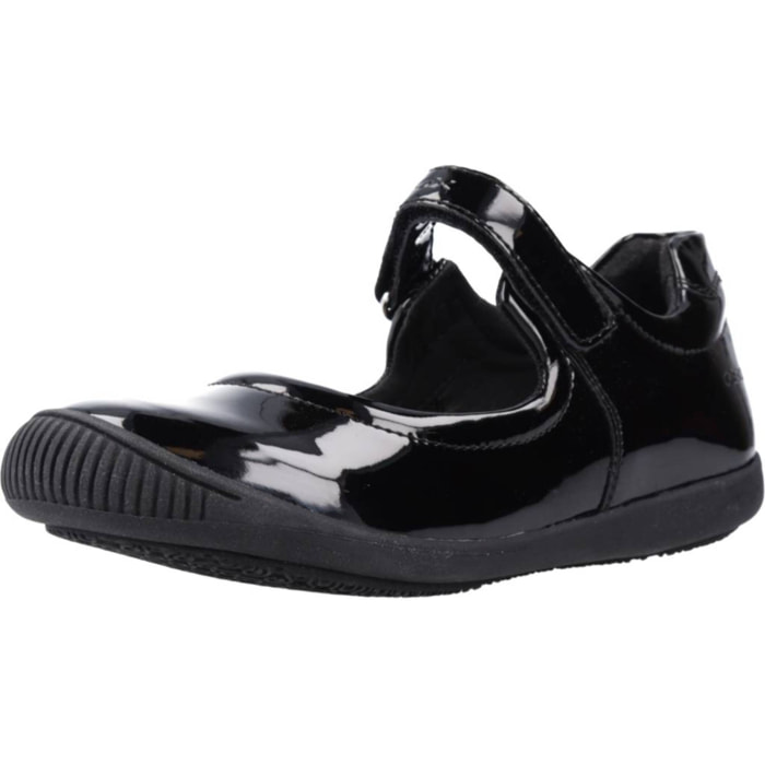 Colegiales Niña de la marca GEOX  modelo J GIOIA GIRL NEGRO