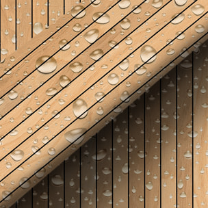 Rouleau revêtement adhésif vinyle au mètre - Sticker mural tête de lit - BOIS SCANDINAVE