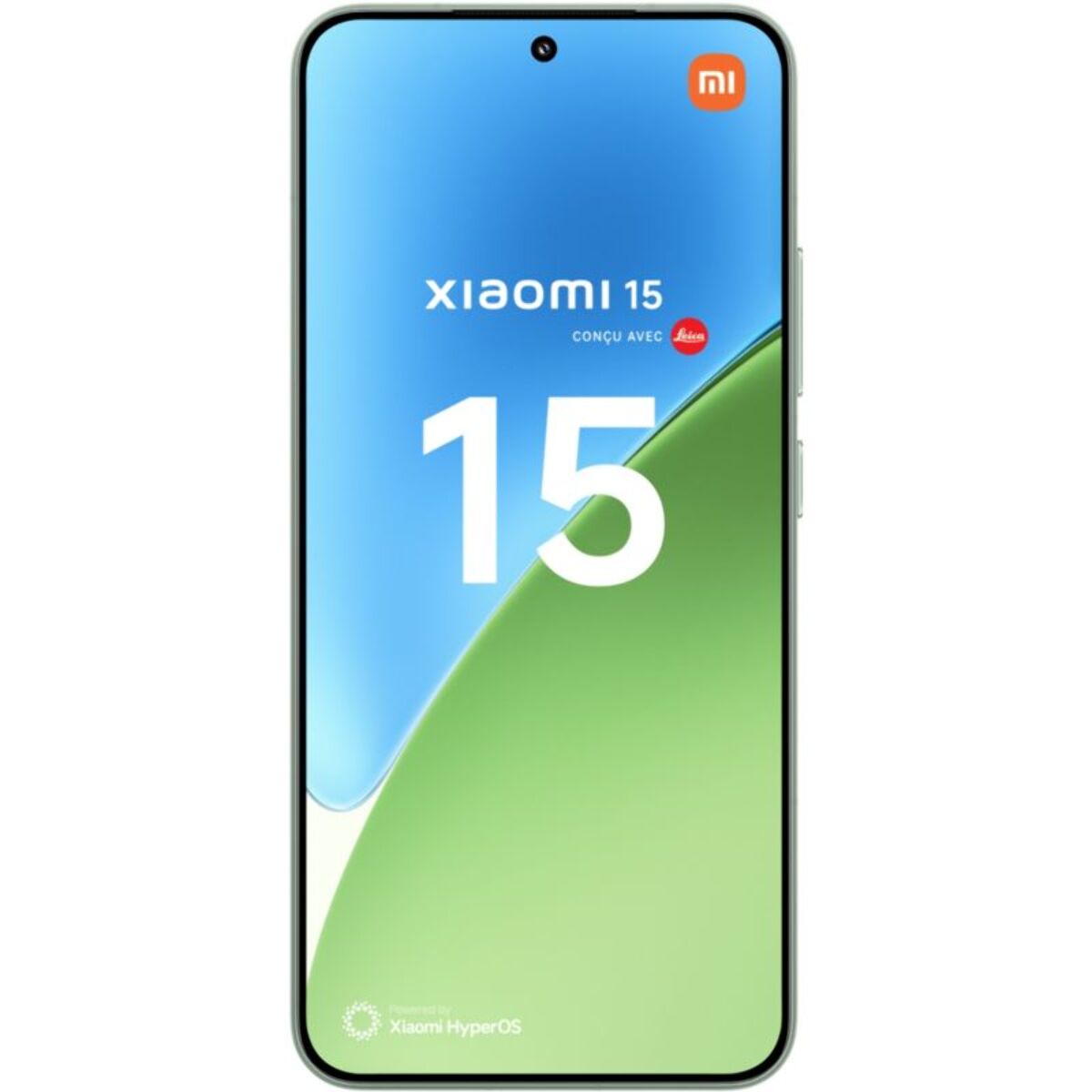 Smartphone XIAOMI 15 concu avec Leica 512Go Vert
