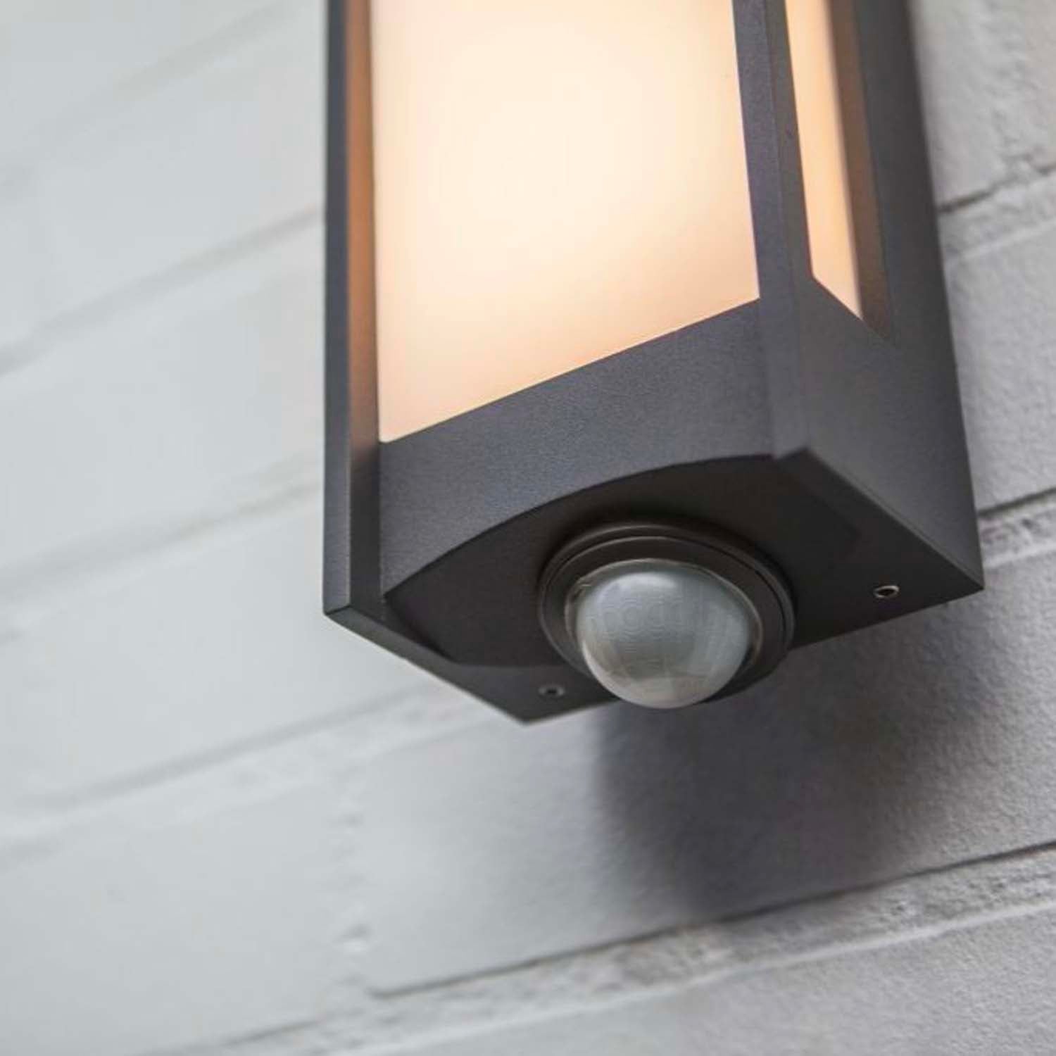 Applique murale secteur QUBO GREY LED H7
