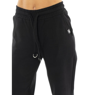 Pantalones de invierno de pierna ancha para mujer "Black Ring"
