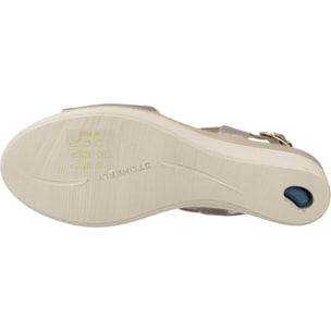 Sandalias Mujer de la marca STONEFLY  modelo VANITY III 33 LAMINATED LTH Gold