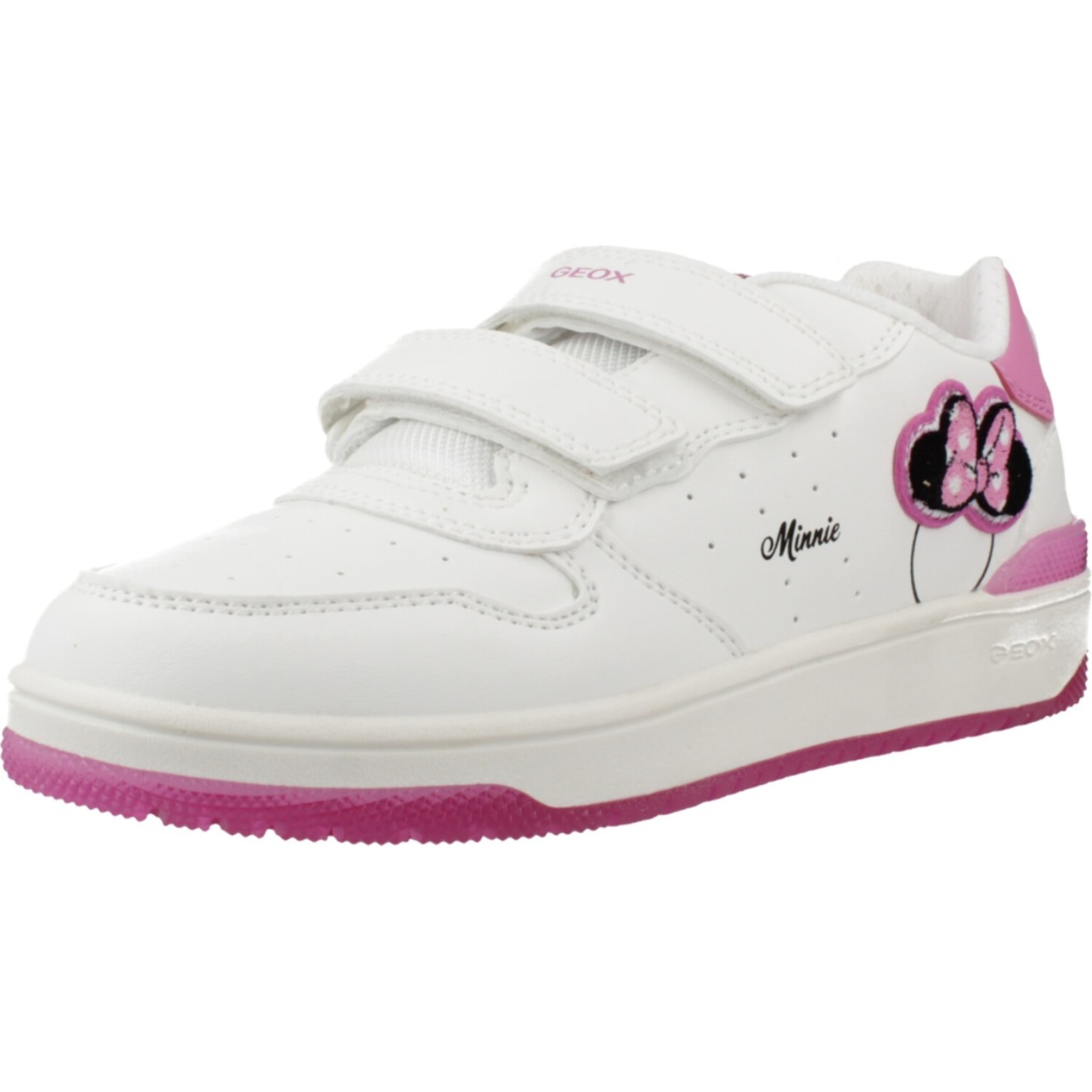 Zapatillas Niña de la marca GEOX  modelo J WASHIBA GIRL BLANCO