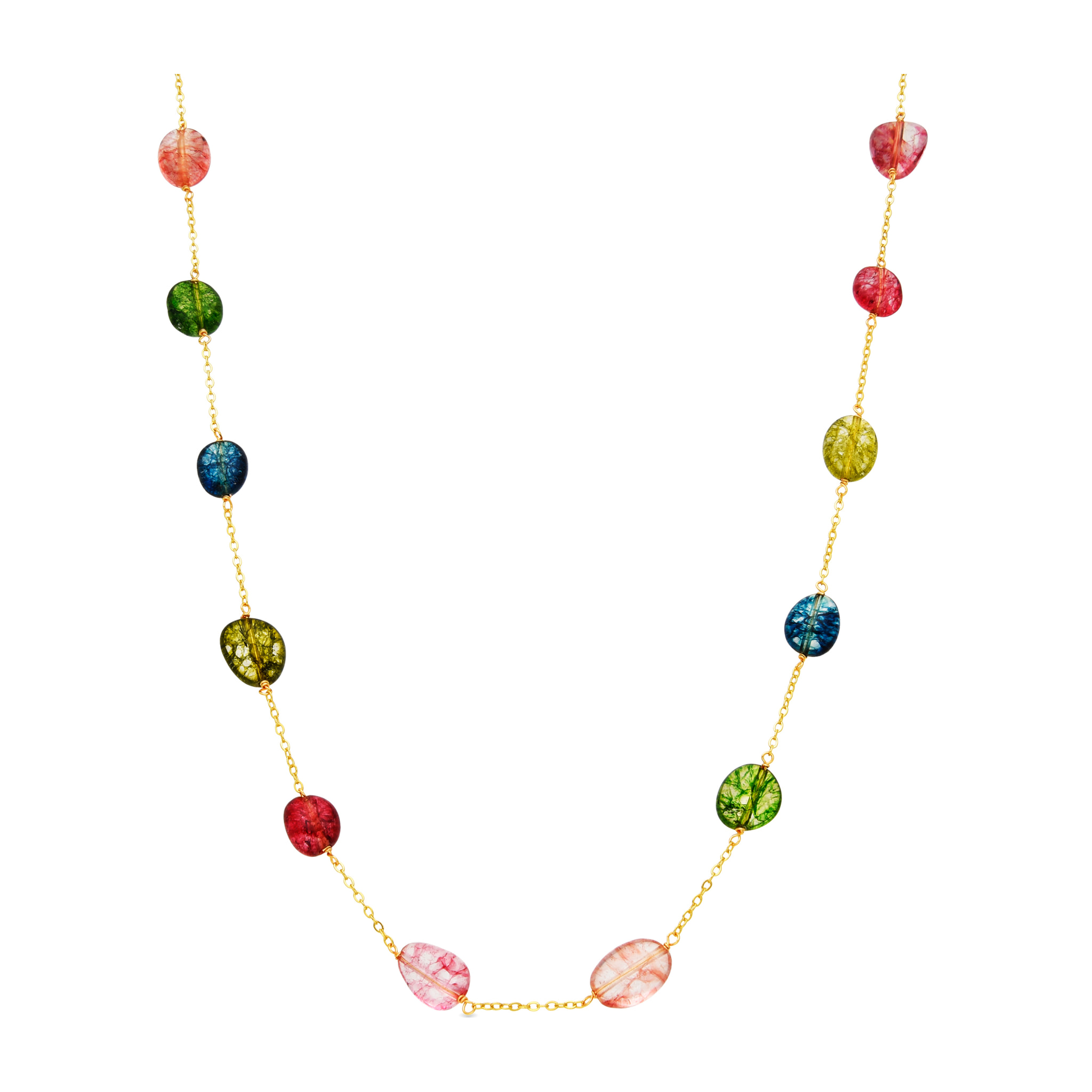 Collar Refus acabado oro amarillo 18k