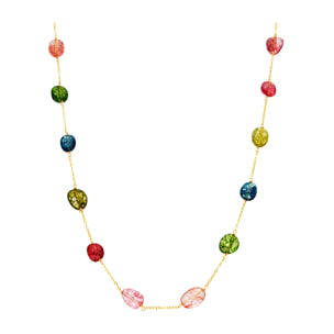 Collar Refus acabado oro amarillo 18k