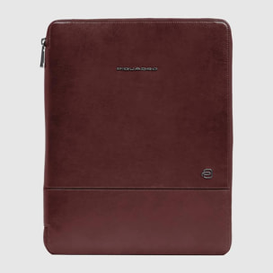 Piquadro Porte bloc pour en cuir iPad® avec boucle à stylo et poche à AirPods®