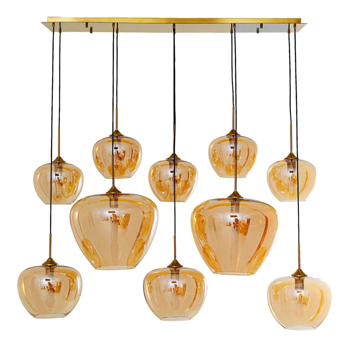Suspension Sphere 10 ambrée Kare Design