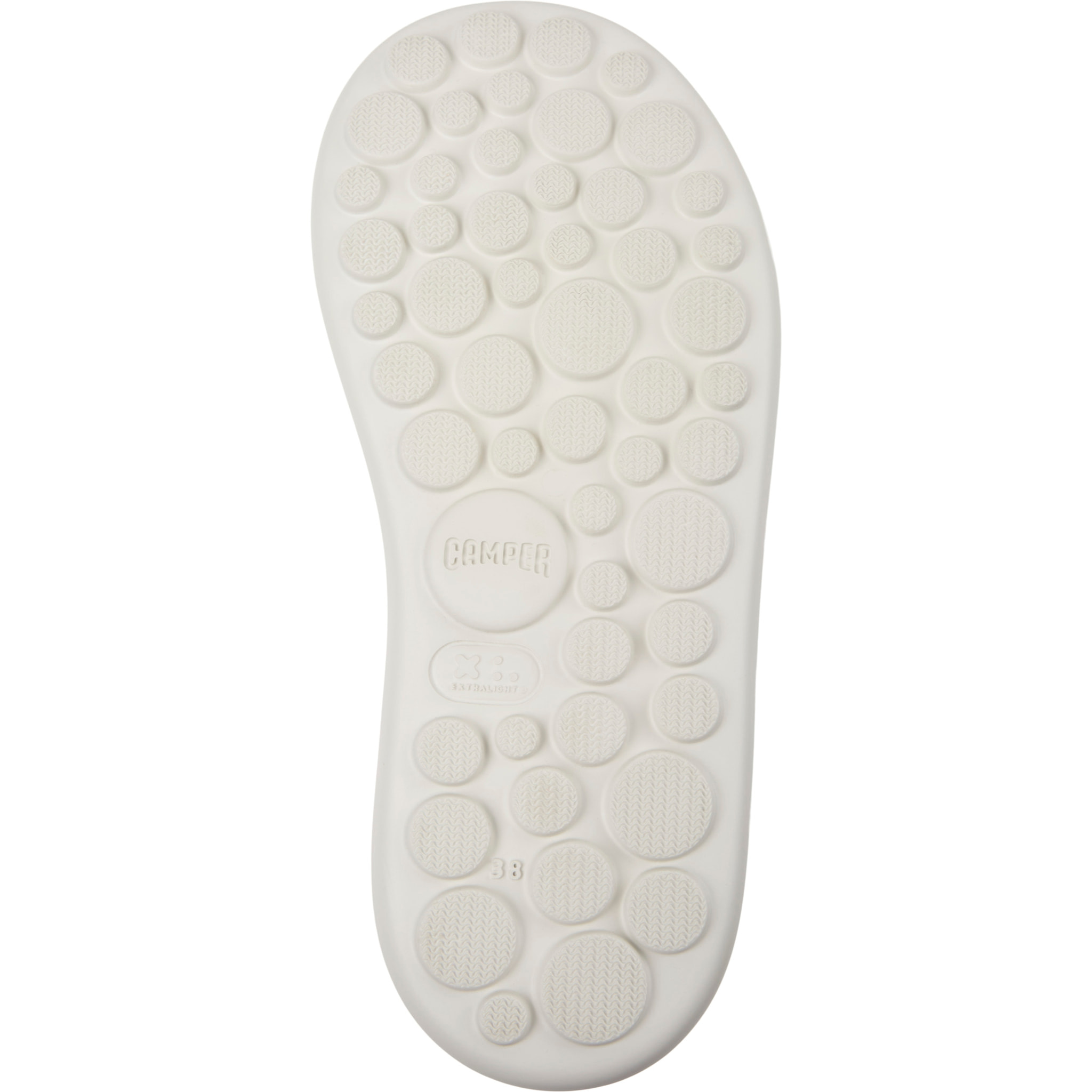 Sandalias - CAMPER Pelotas Flota Sandal - Blanco - Cuero liso