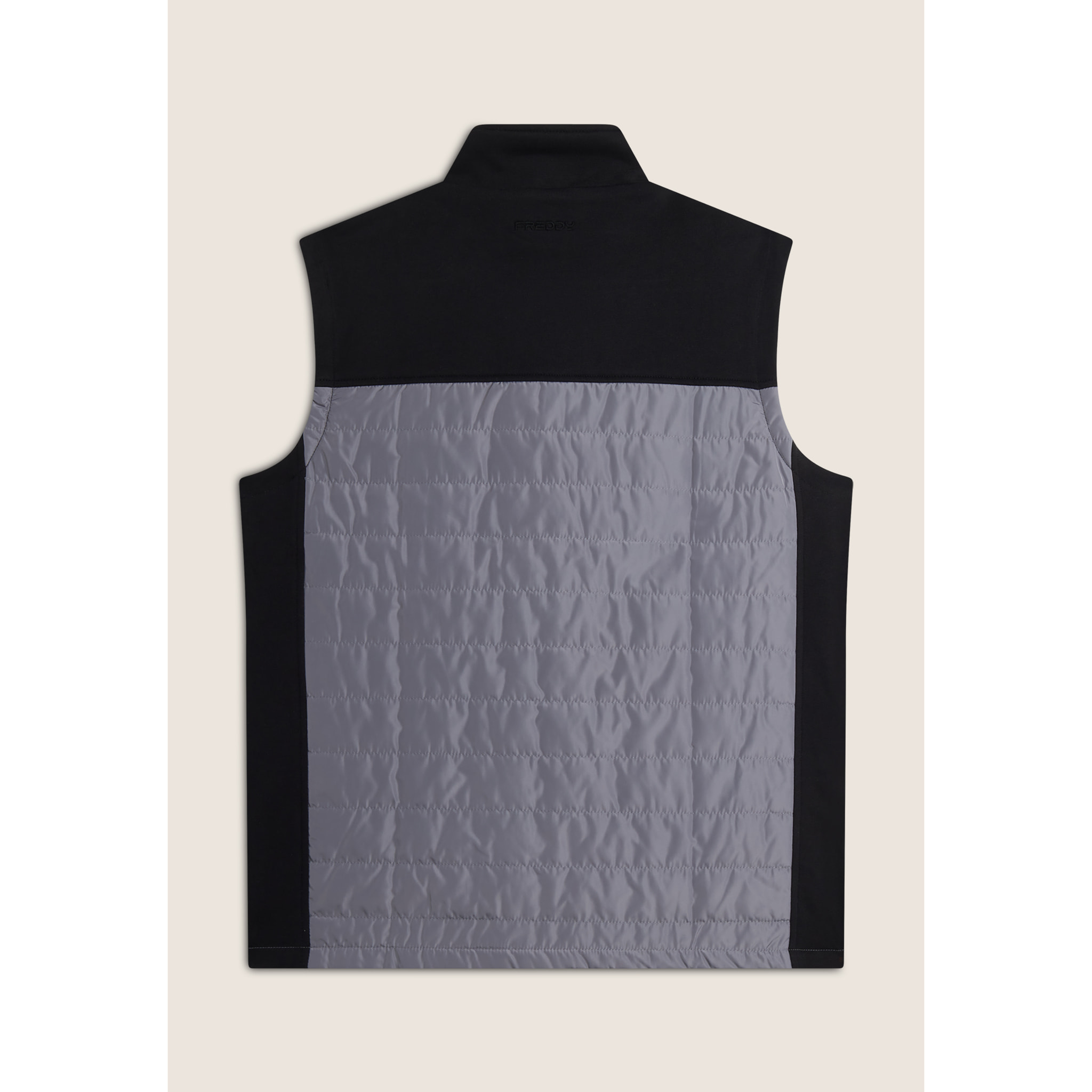 Gilet Uomo Biolore con Imbottitura Leggera e chiusura Zip