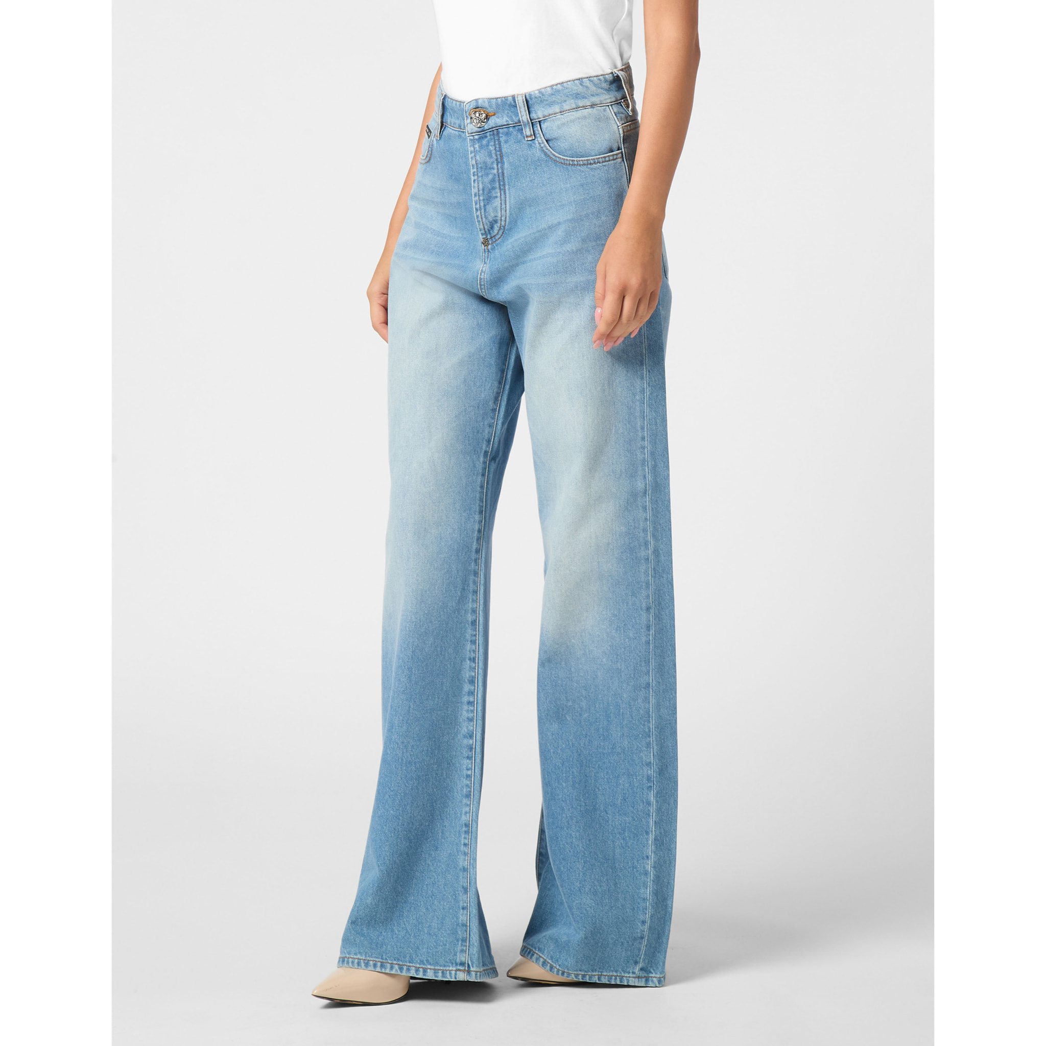 PHILIPP PLEIN Jeans taglio skater