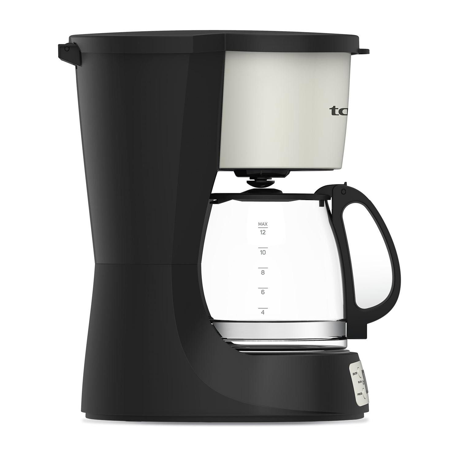 Taurus - Cafetera de goteo Vintage Digital Cream 1000 W