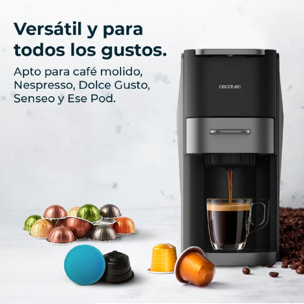 Cecotec Cafetera de capsulas FreeStyle Compact Dark