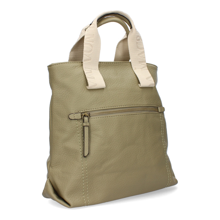 Mochila de Mujer, diseño moderno, Compartimento Principal con Cremallera