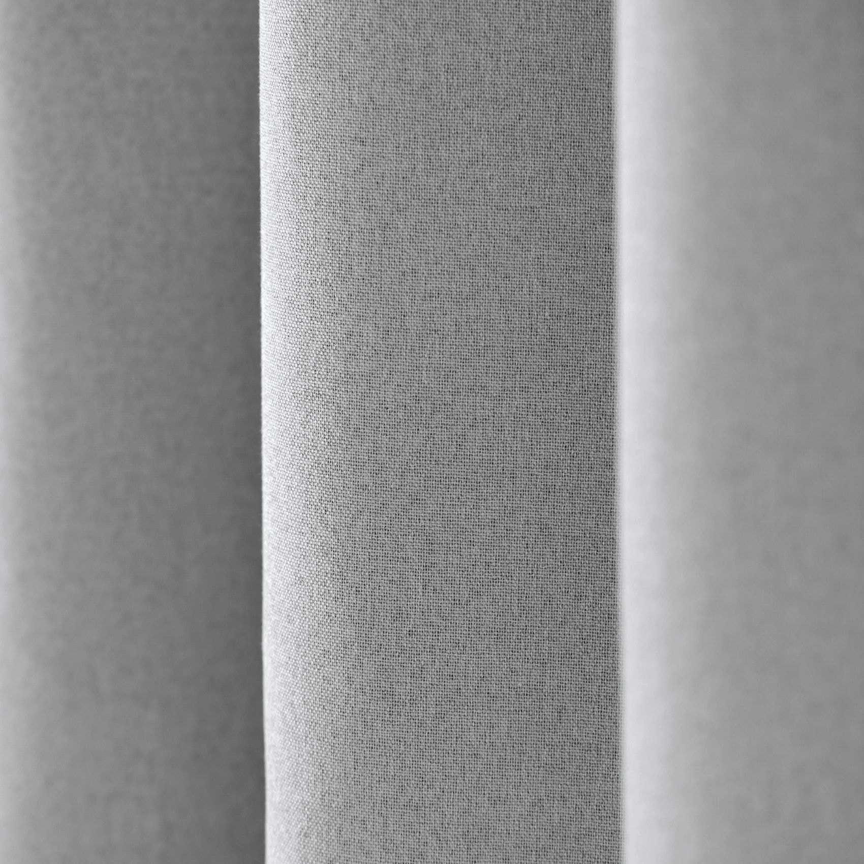 Rideau 100% occultant thermique phonique chiné - Gris clair