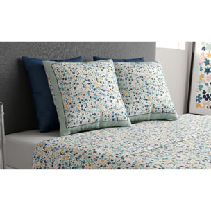 Parure De Drap 3pcs avec Drap housse Bonnet:25cm 100%coton 57fils Mani