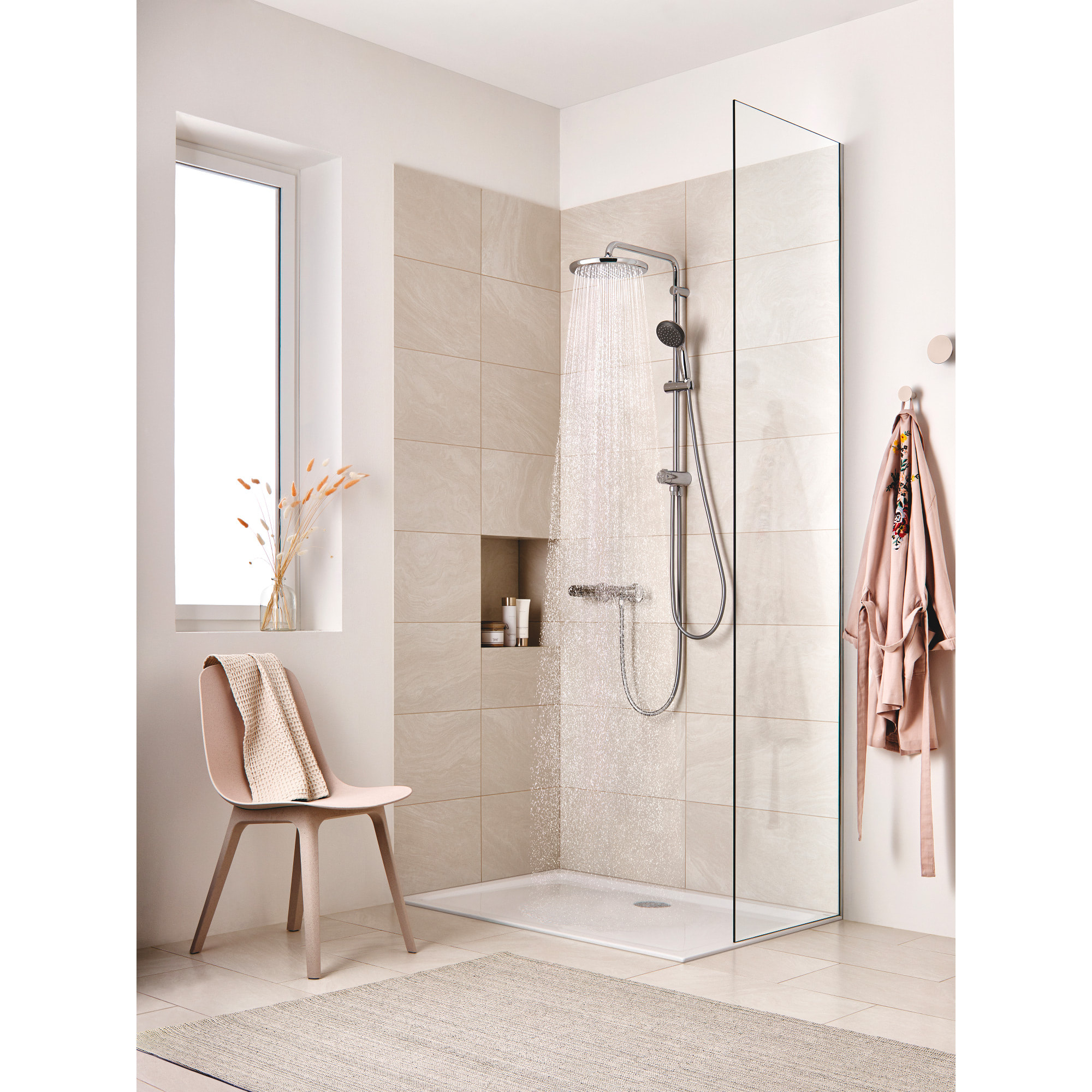 GROHE Vitalio Start System 250 Colonne de douche avec inverseur manuel 26817000