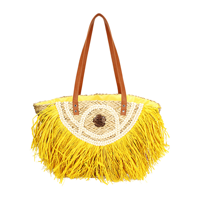 Borsa mare grande gialla