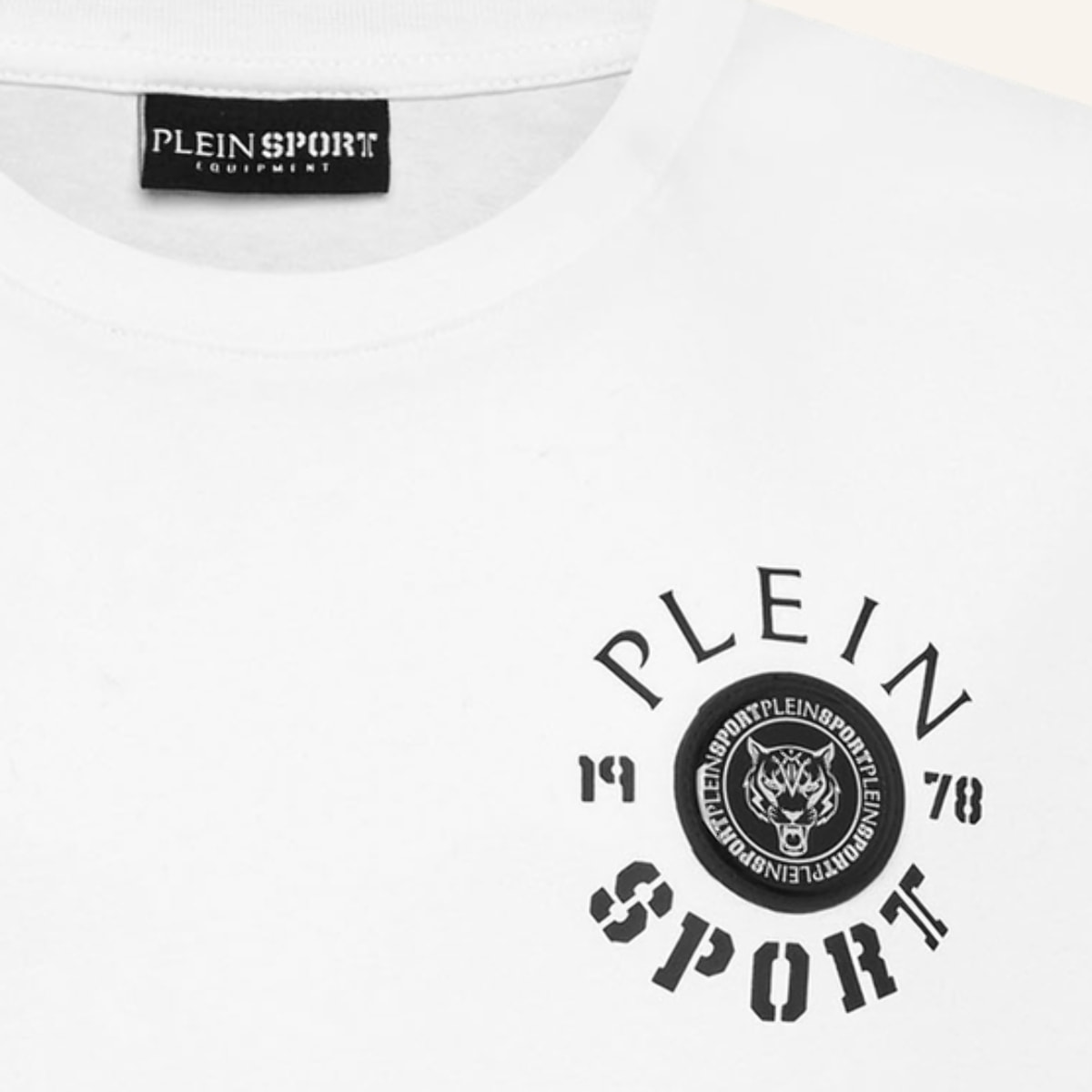 PLEIN SPORT Camiseta Cuello Redondo