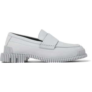 Zapatos de cordones - CAMPER Pix - Gris - Cuero liso