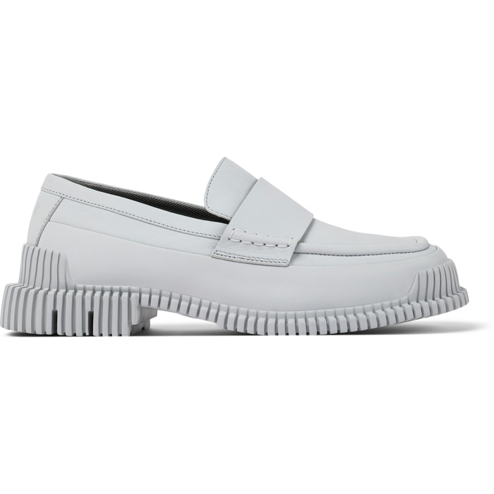 Zapatos de cordones - CAMPER Pix - Gris - Cuero liso