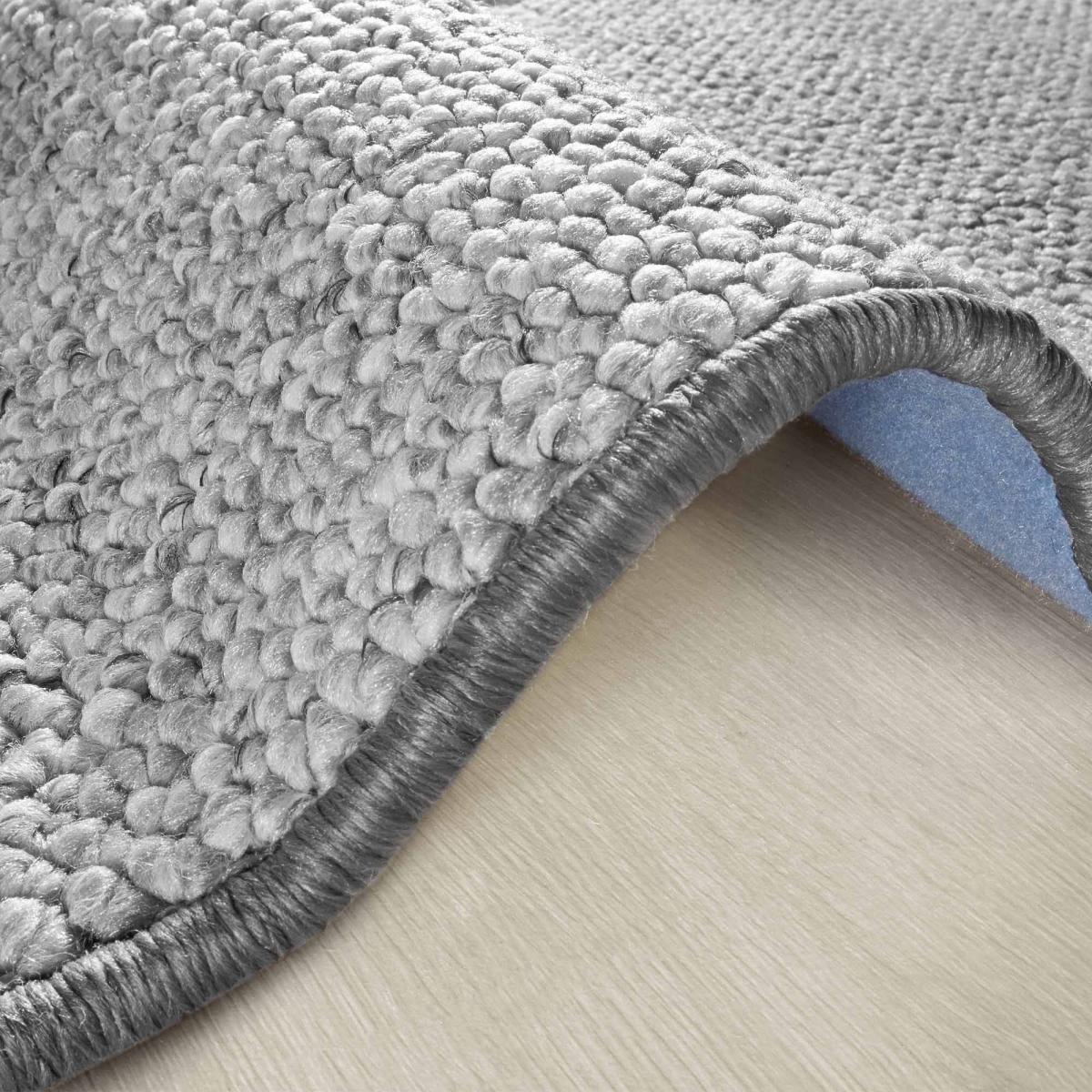 Tapis salon faux uni poils ras, alam, doux et entretien facile