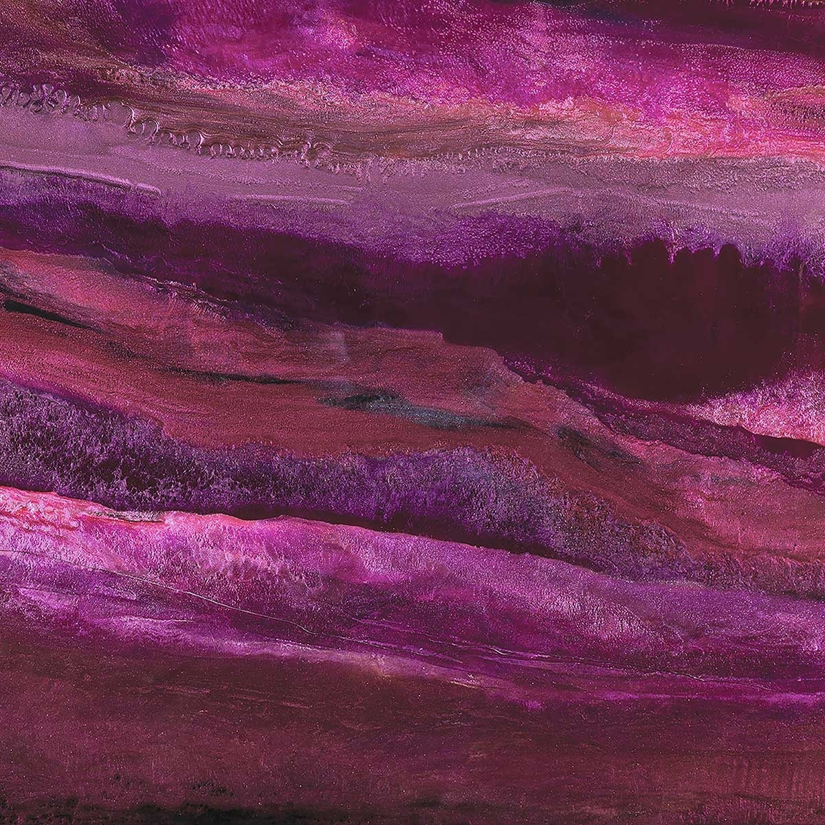 Tableau rose horizon Tableau plexiglas