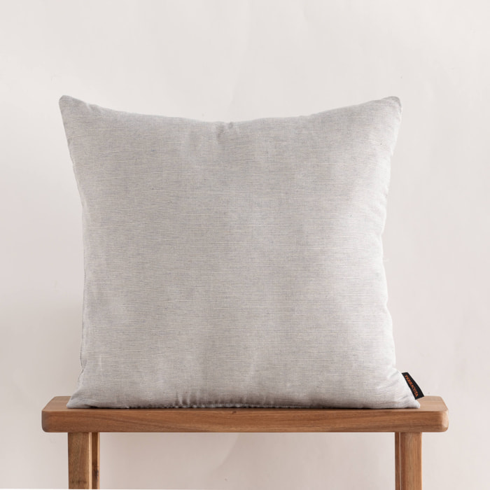 Housse de coussin jacquard 50x50 cm Elche Bleu