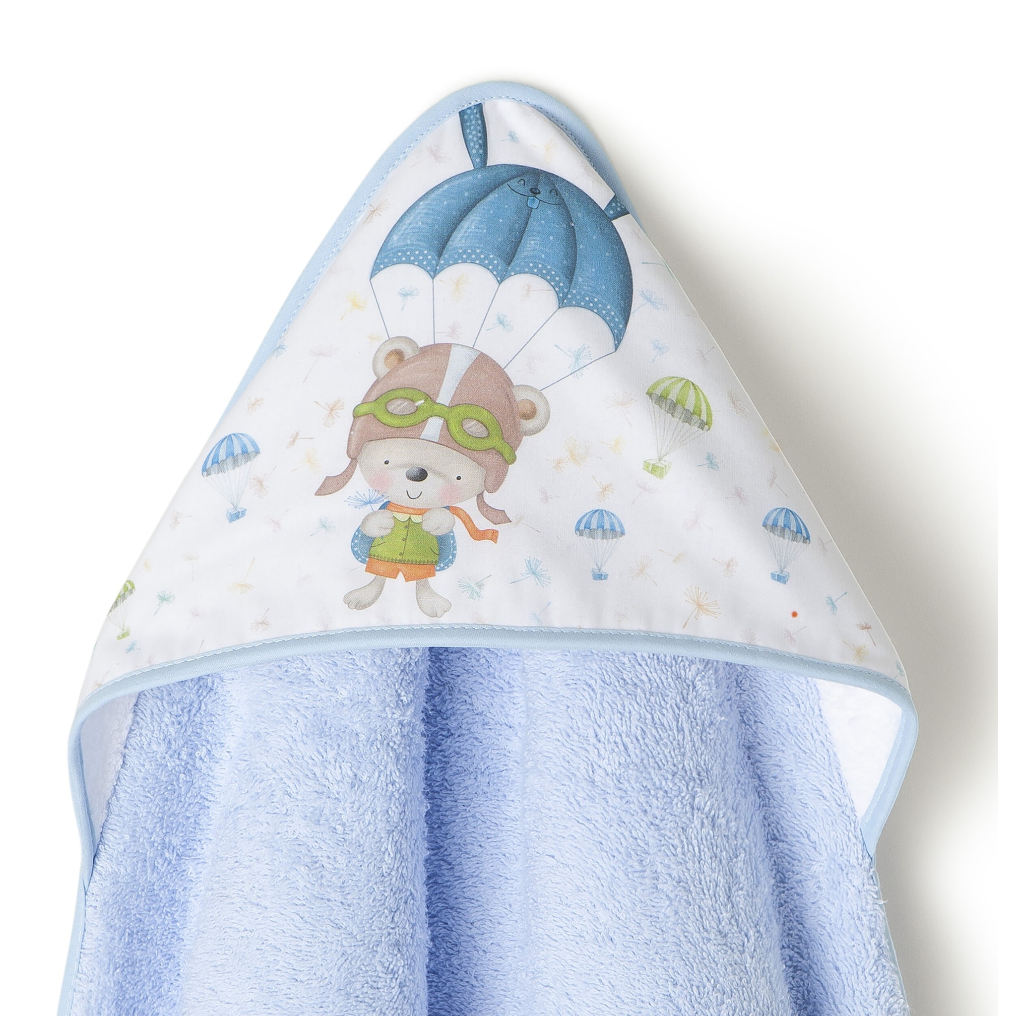 Capa de Baño 1 x 1 Mt  Mod Paracaidista Azul