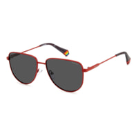 Polaroid - lunettes de soleil - rouge - Couleur des verres : gris - UV : cat. 4