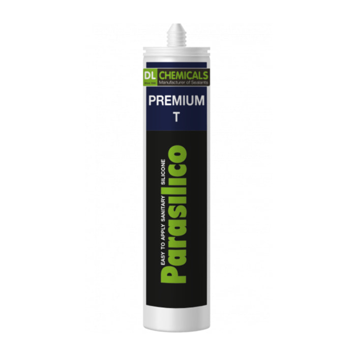 Silicone sanitaire DL CHEMICALS Parasilico Premium T - 300 ml - Blanc - 0100056N769032