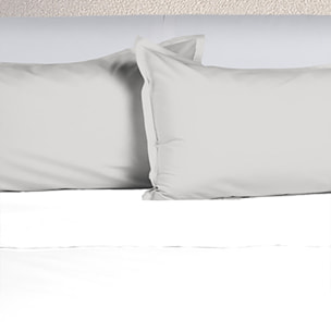 UNO CASA DESIGN Completo Letto Bice 25 Bicolor in Puro Cotone_Matrimoniale_beige