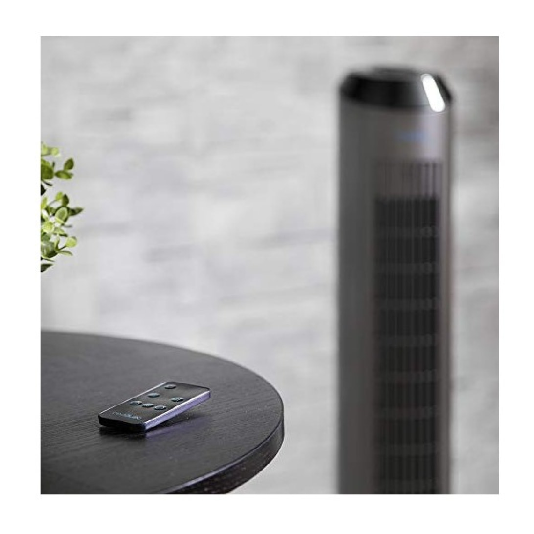 Cecotec Ventilador de Torre Digital con Mando a Distancia y Temporizador EnergyS