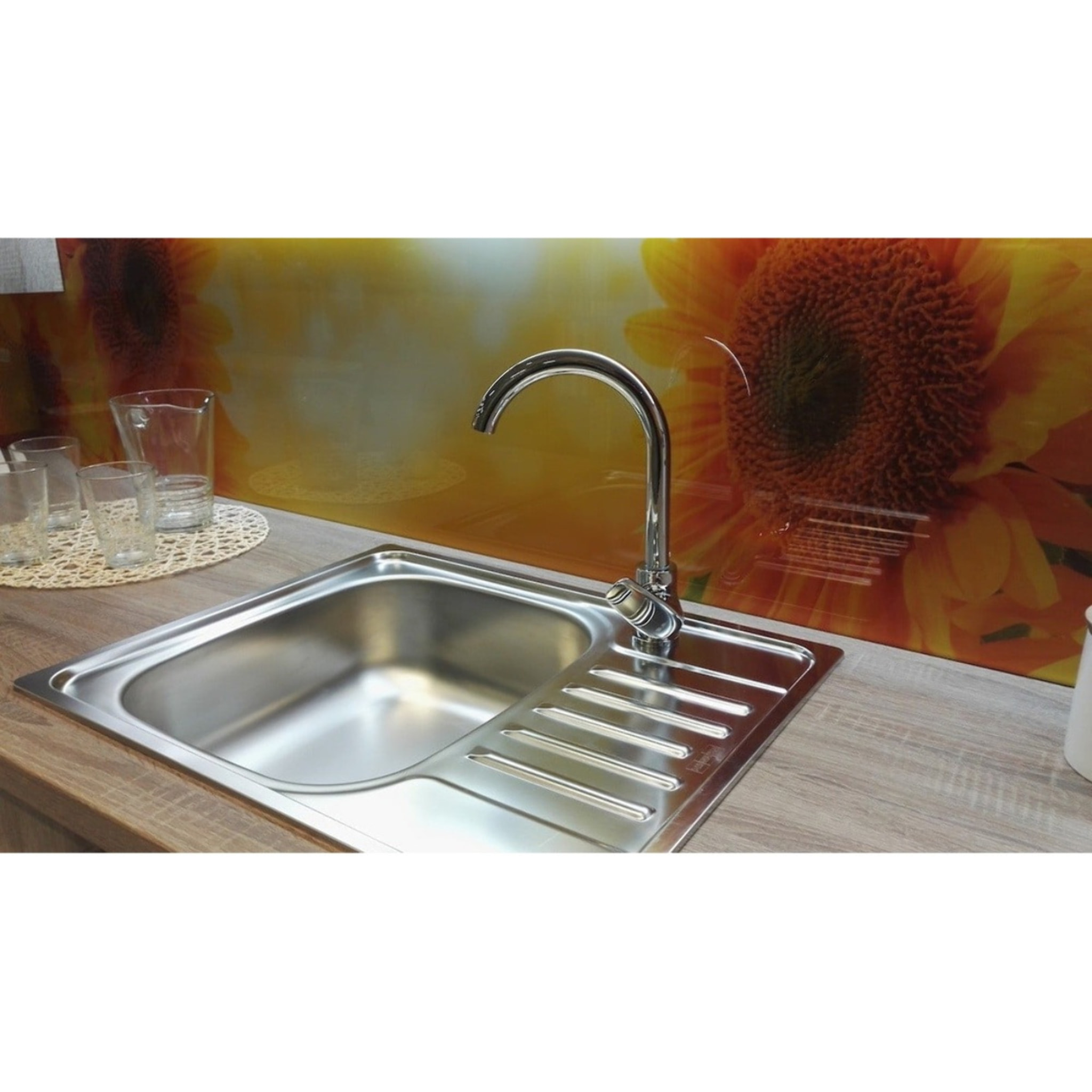 S-Line Pro miscelatore da cucina con braccio girevole, cromo (SIKOBSLPRO280)