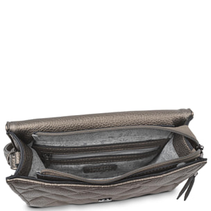 Bolso Bandolera Mujer Sint/Pu Lois Dewey Plata Oscuro