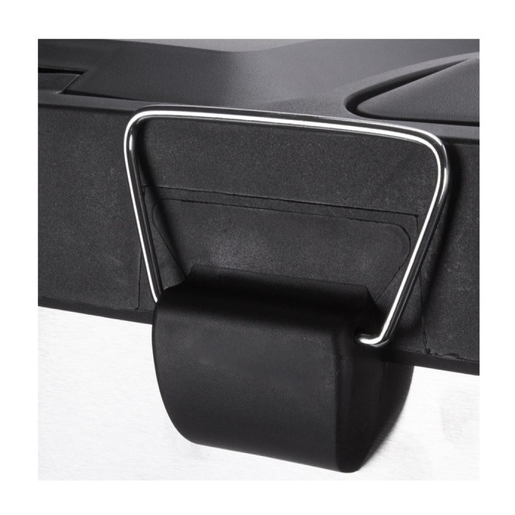 Poubelle à  pédale Tri Sélectif Inox 2x20L Brossé MSV