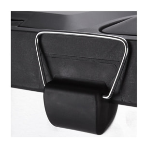 Poubelle à  pédale Tri Sélectif Inox 2x20L Brossé MSV
