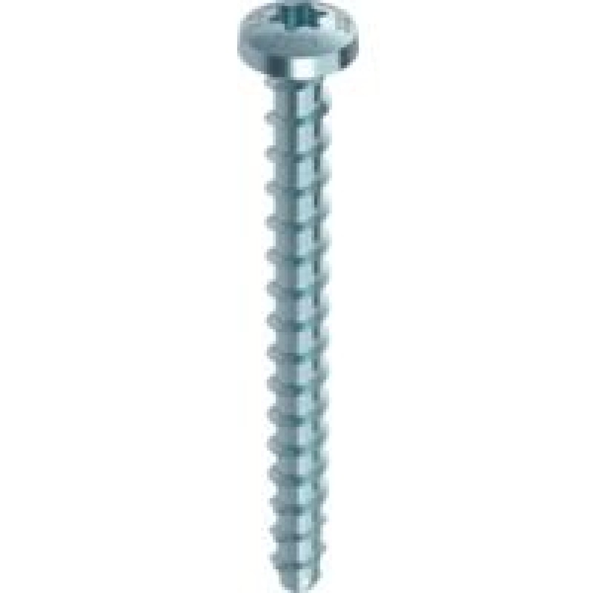 Boite de 100 Vis Multi Monti 6x40 mm HECO SCHRAUBEN - Tête ronde -T30 - Zingué argent - Ø tête 11.2 - 48483