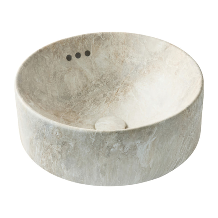 Vasque ronde à poser Vox douceur minérale