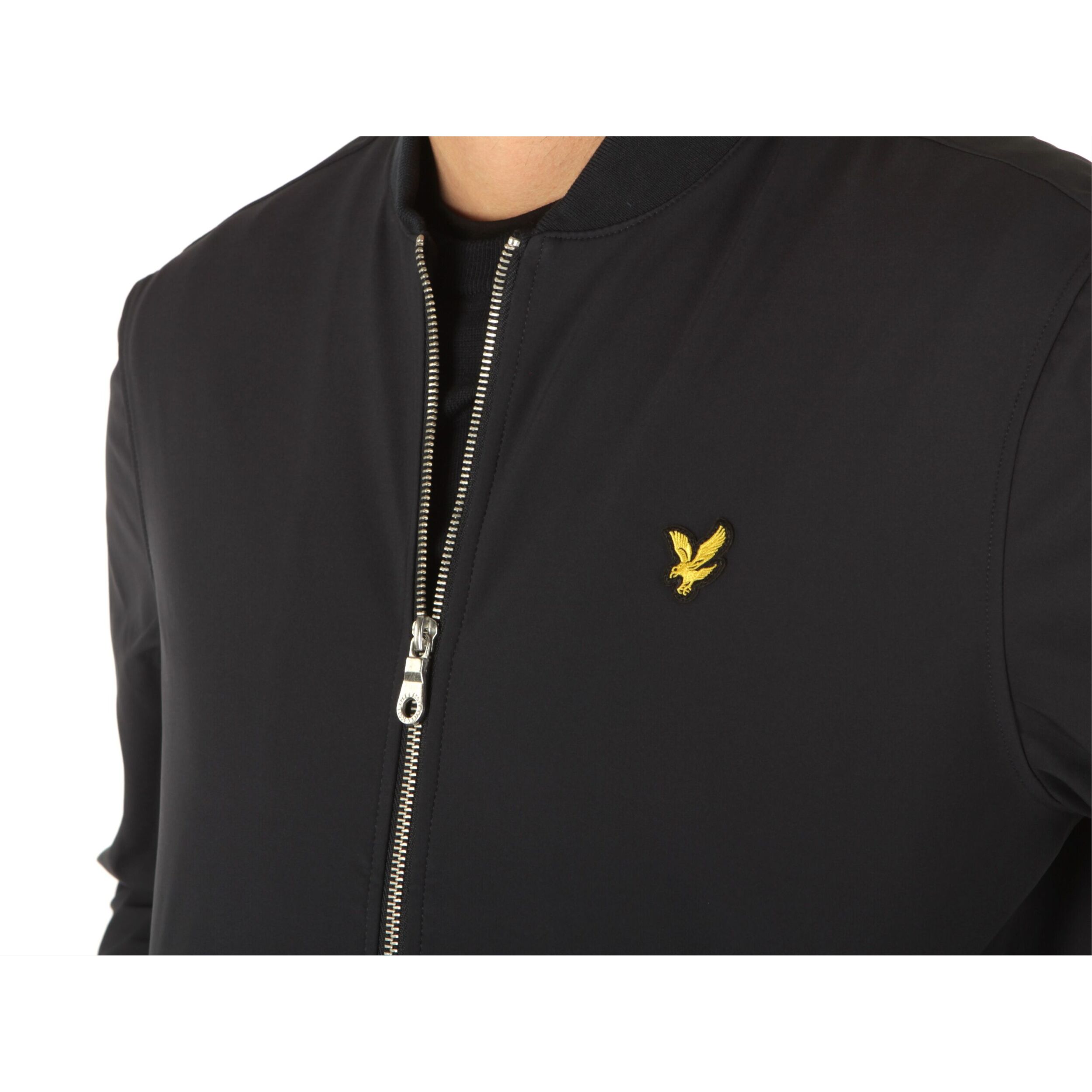 Giacche Lyle & Scott Softshell Bomber Jacket Dark Navy Blu