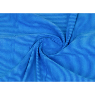 Telo Mare Spiaggia In Tinta Unita Con Bordo Disegno Fit