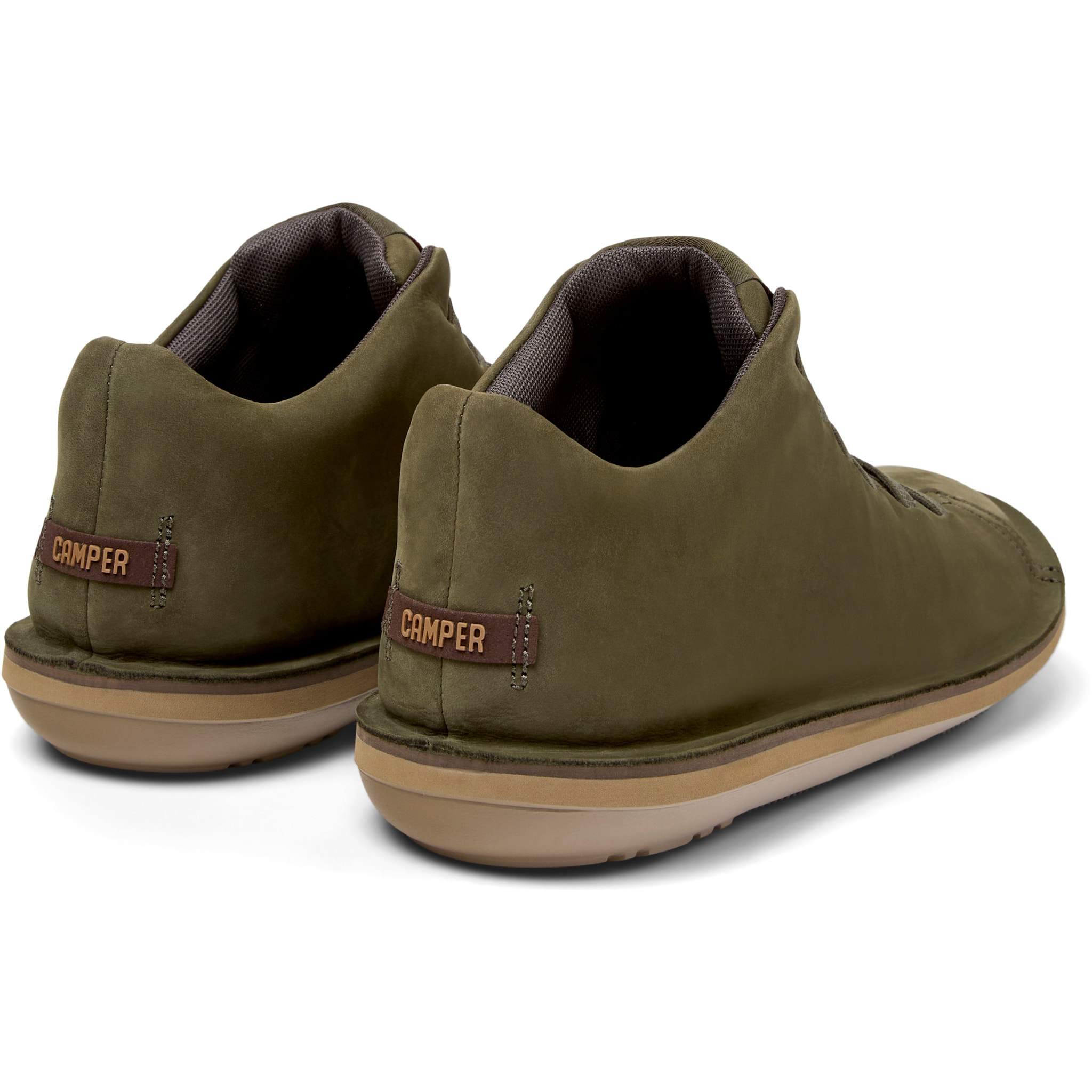 Zapatillas - CAMPER Beetle - Verde - Nubuck