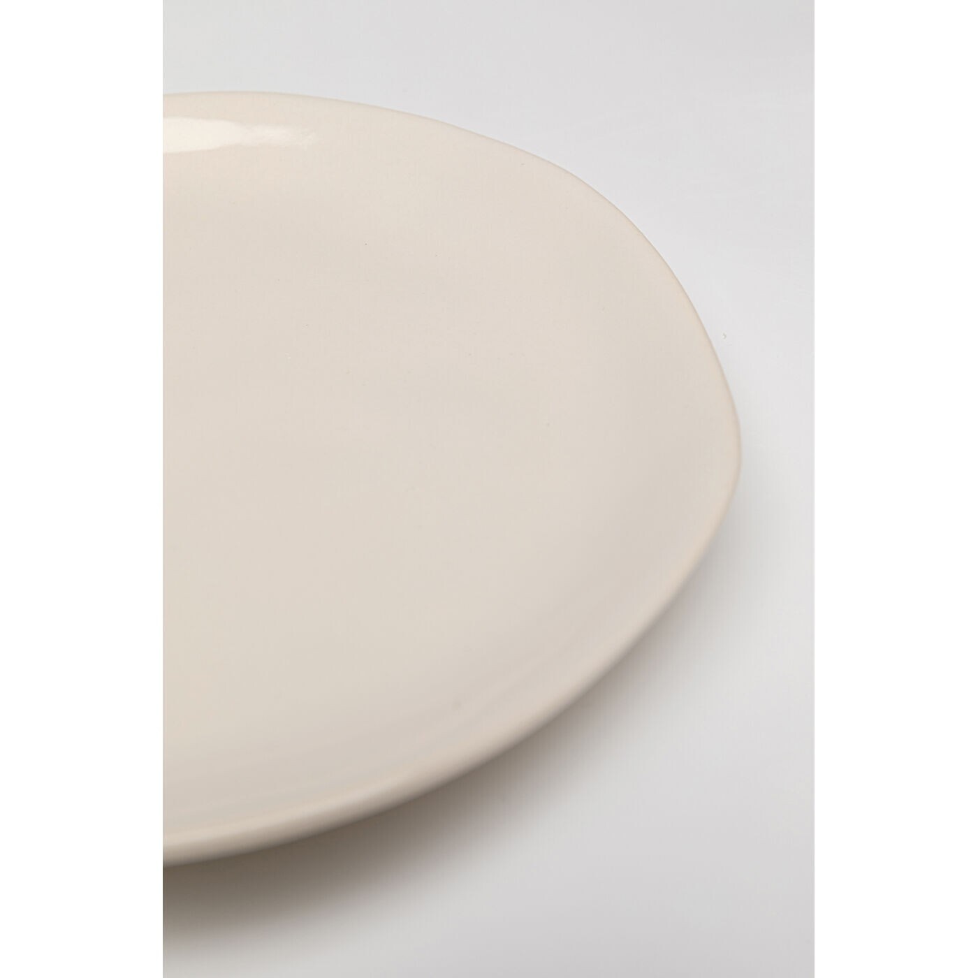 Assiettes Organic 20cm crème set de 6 Kare Design