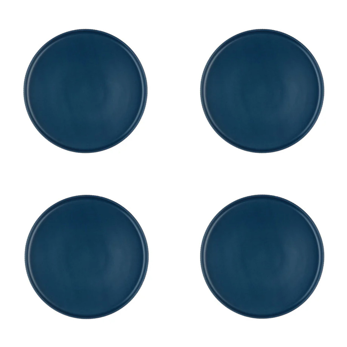 Assiette SCANDI Ø21,5cm - 4 pièces - Marine