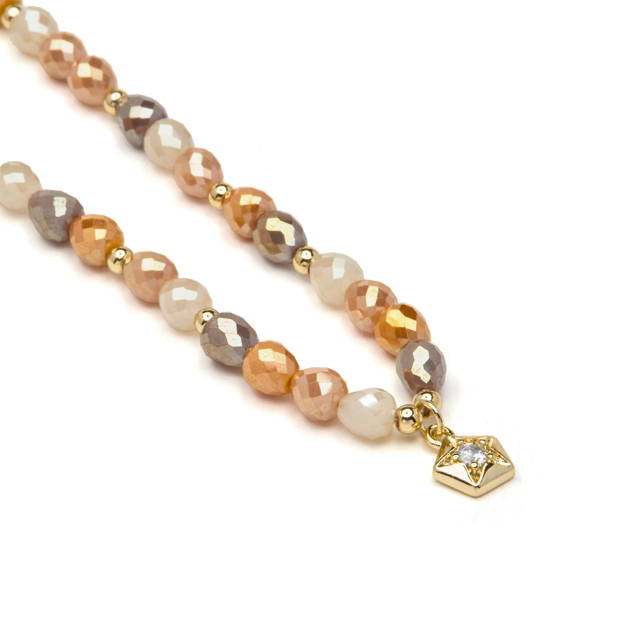 Collar Likdu acabado oro amarillo 18k