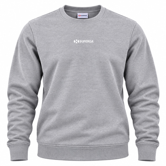 Felpa Uomo SUPERGA Cotone Felpato