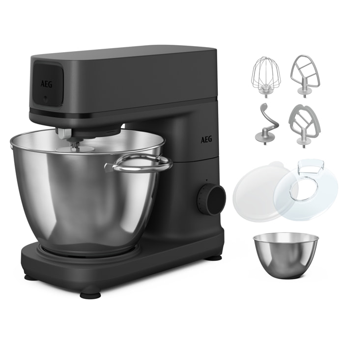 AEG Robot de Cocina de 1200 W y 10 velocidades KM7-1-4BPT