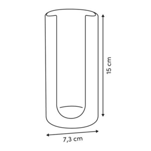 Distributeur à cotons Oleya beige